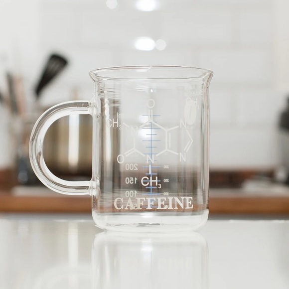 Caffeine Chemistry Beaker Coffee Mug 400ml - Picture 3 of 9
